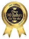 goldenes Siegel 90 Jahre