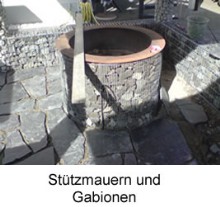 Stützmauern und Gabionen